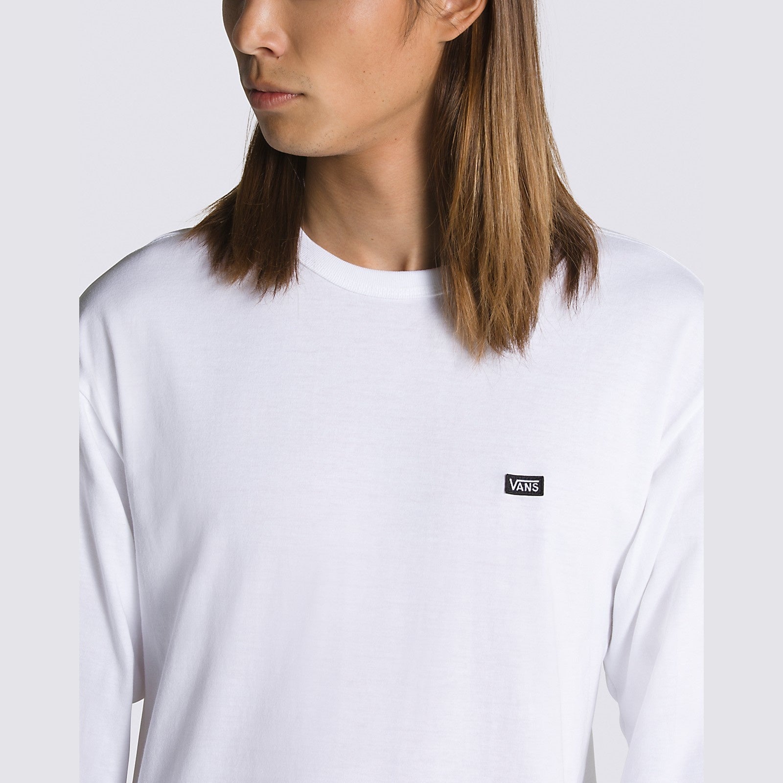 Off The Wall Classic Long Sleeve Shirt - White