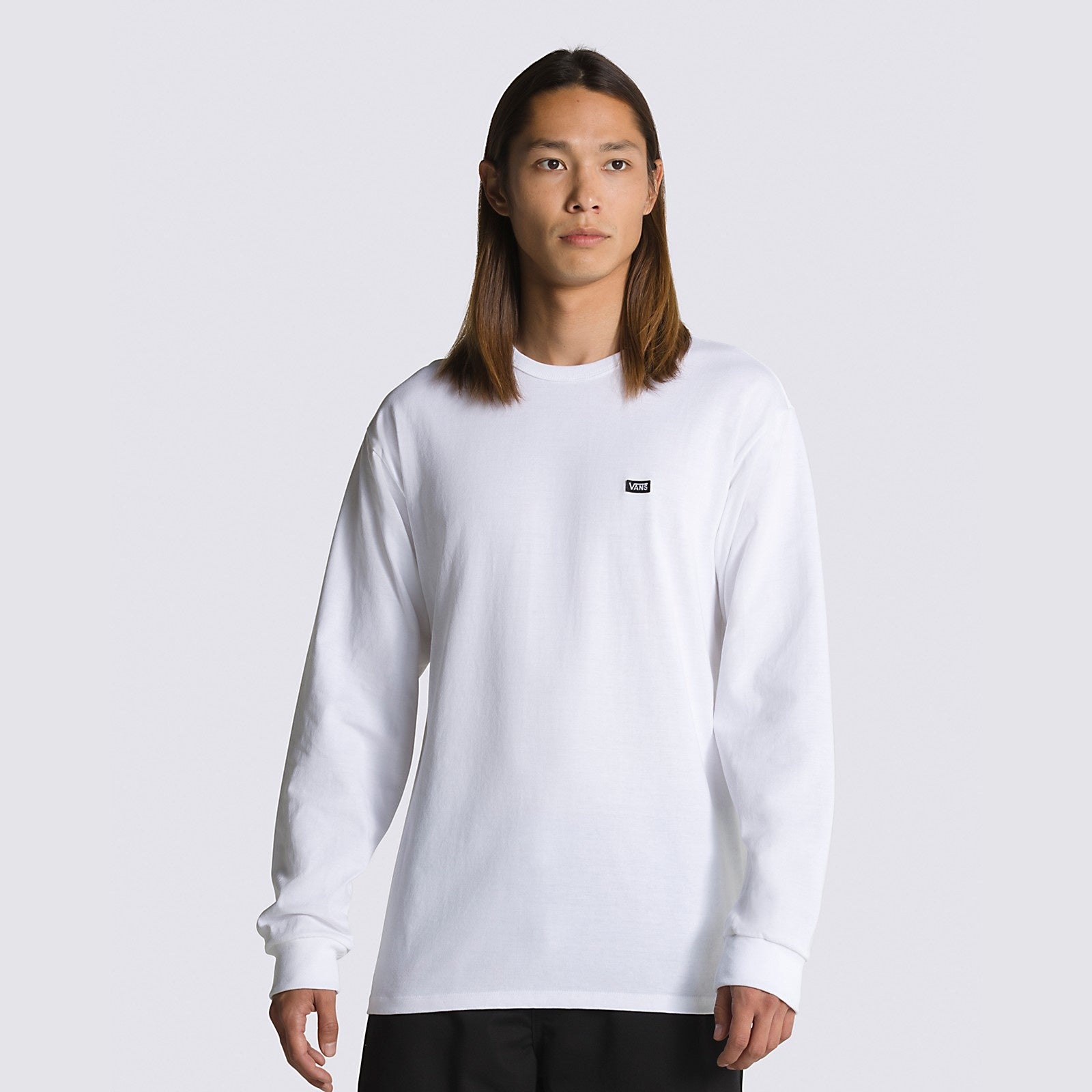 Off The Wall Classic Long Sleeve Shirt - White