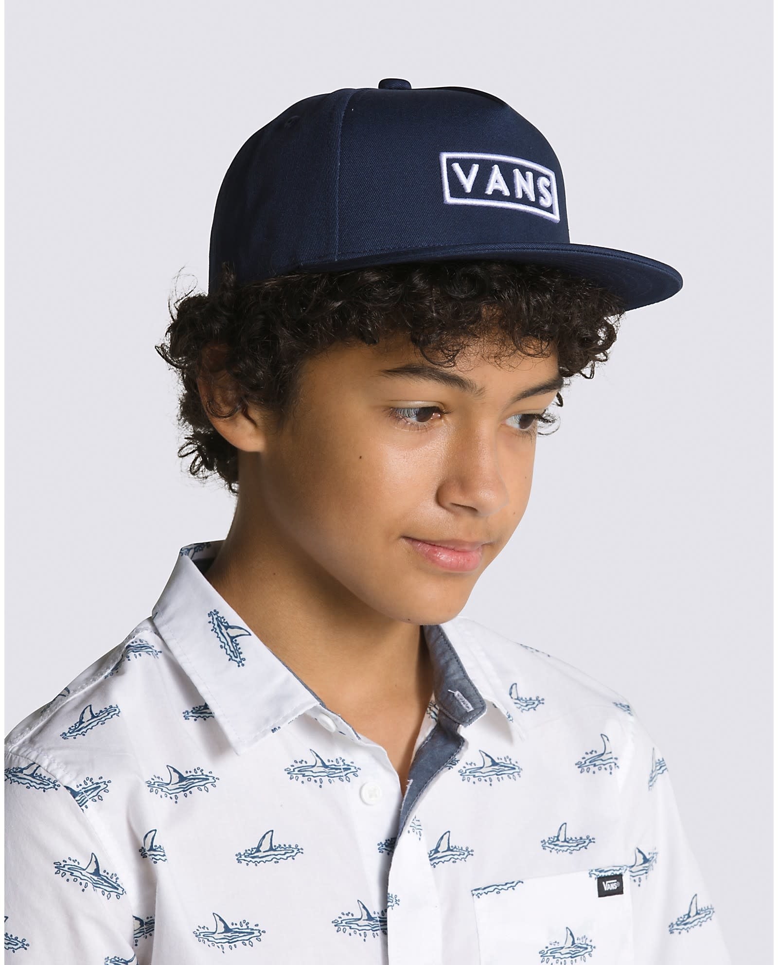 Kids Easy Box Snapback Hat - Dress Blues