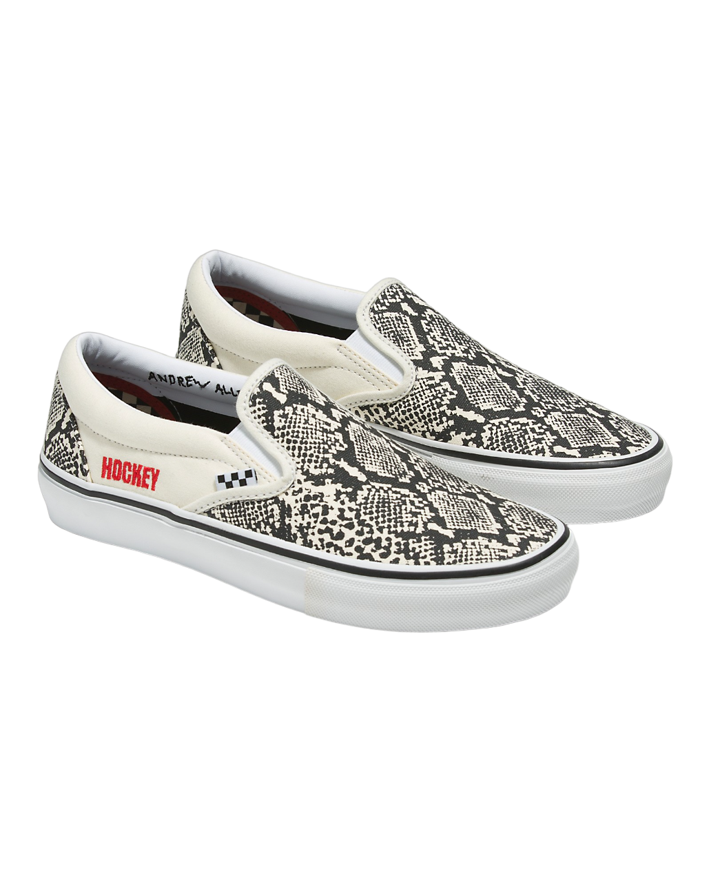 x Hockey Skate Slip-On - Snake Skin