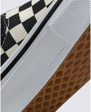 Skate Slip-On Checkerboard - Noir/Blanc cassé 