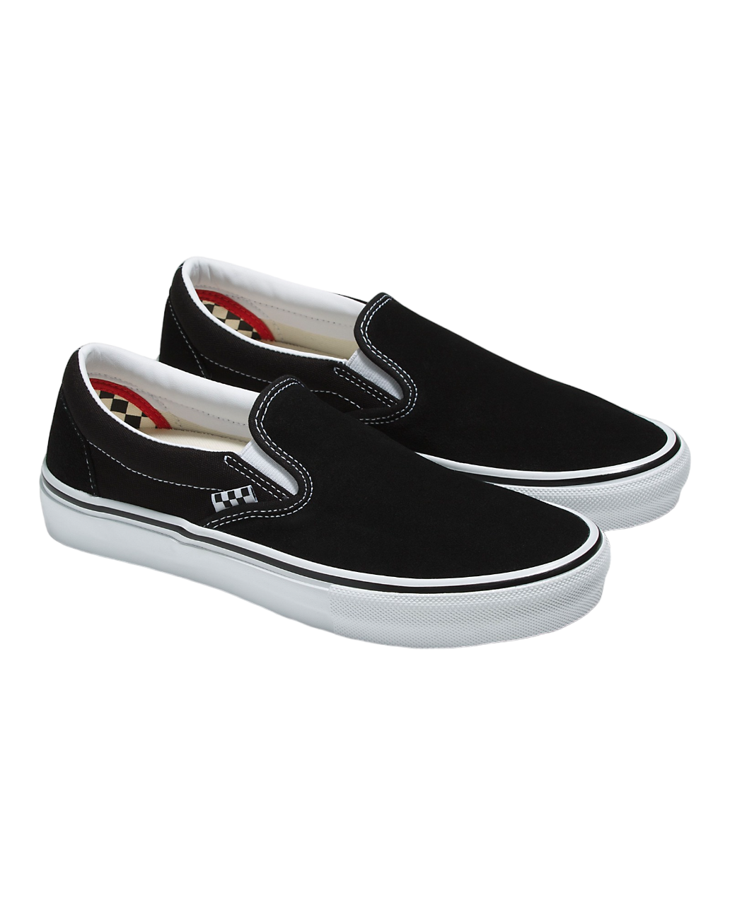 Skate Slip-On - Black/White