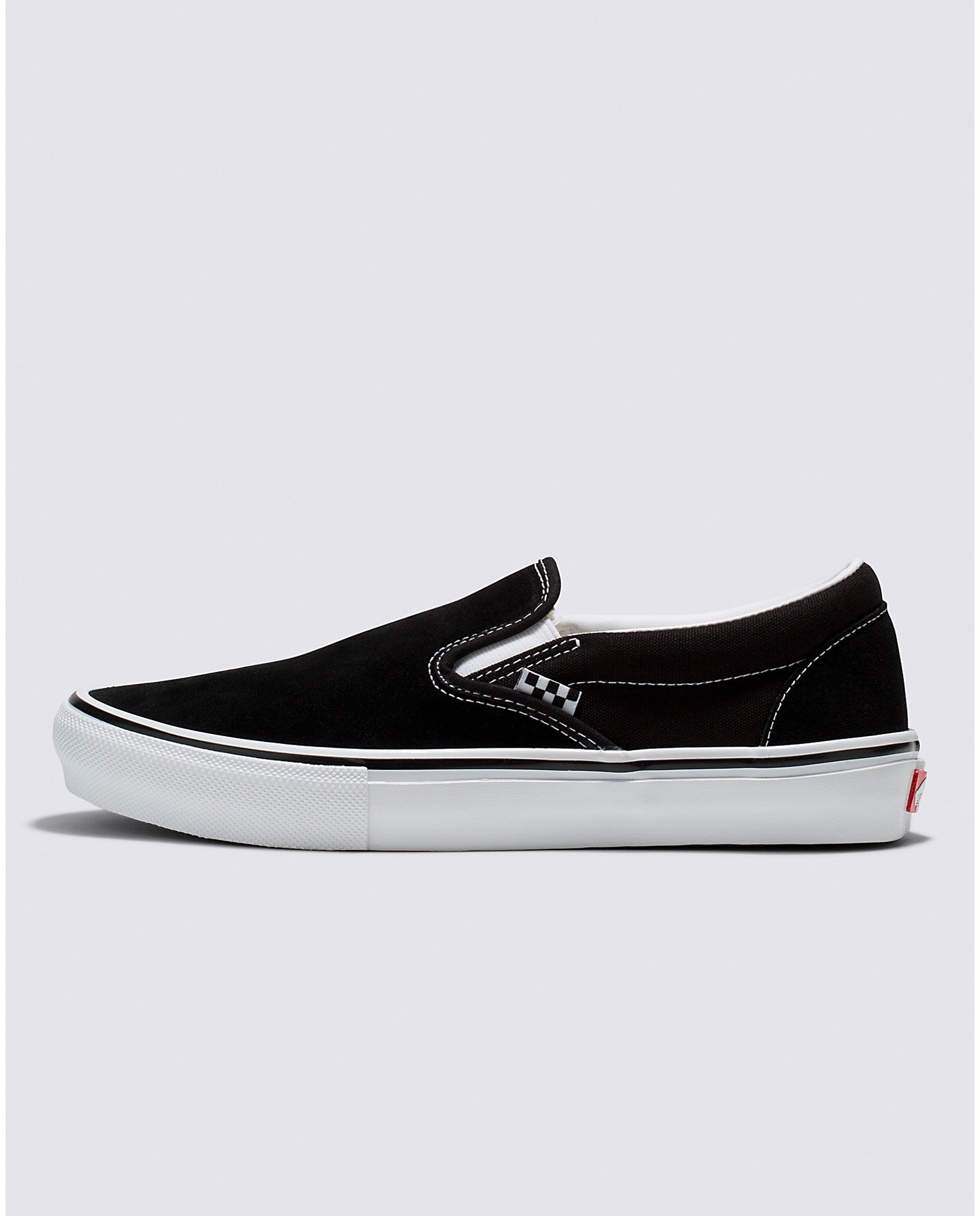 Skate Slip-On - Black/White