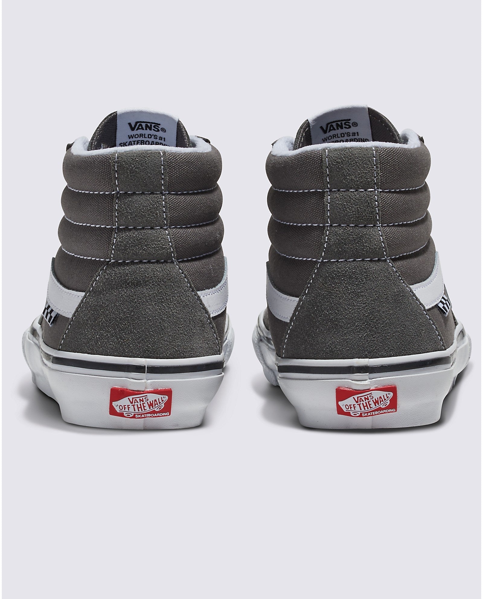 Skate Sk8-Hi - Pewter/White