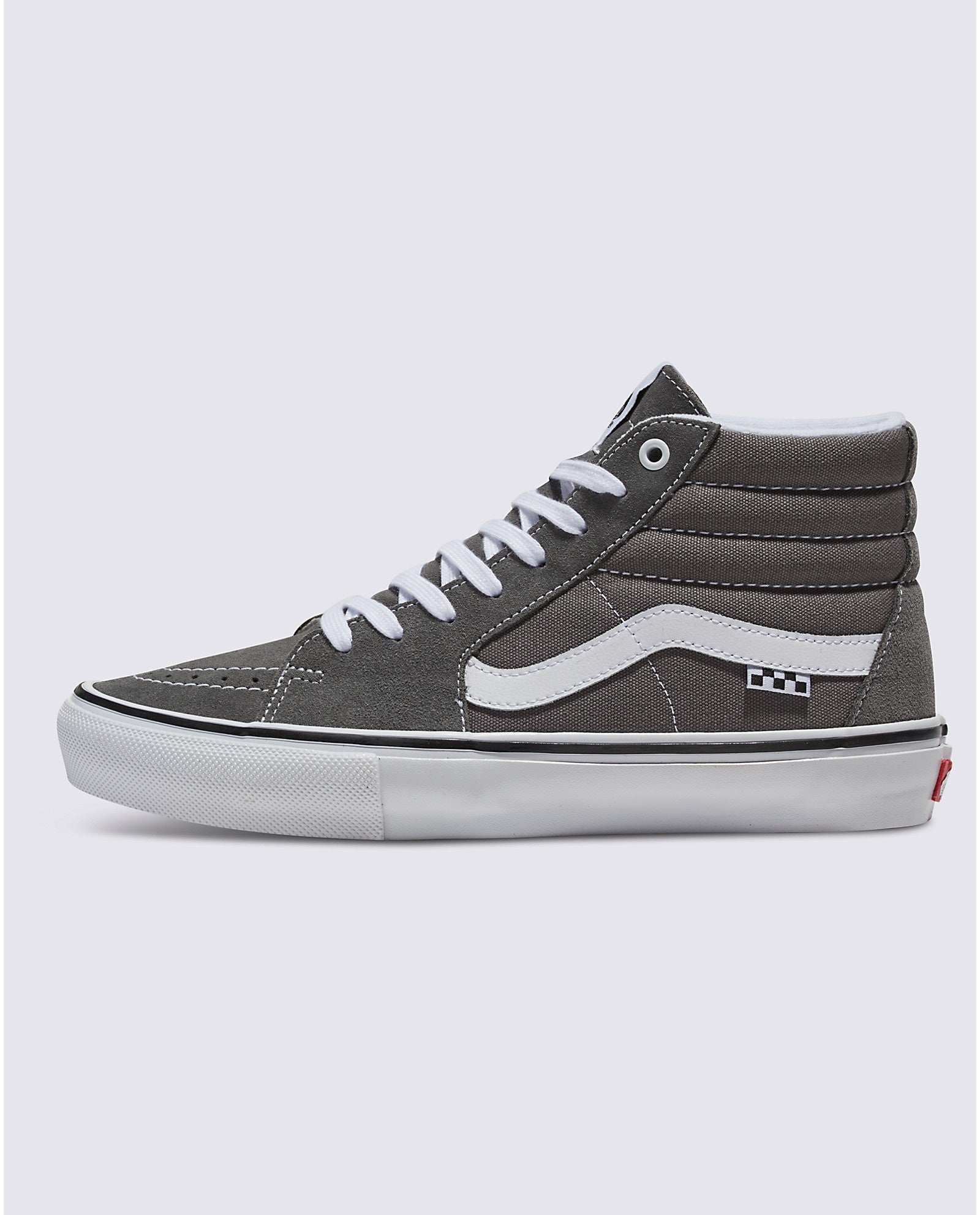 Skate Sk8-Hi - Pewter/White