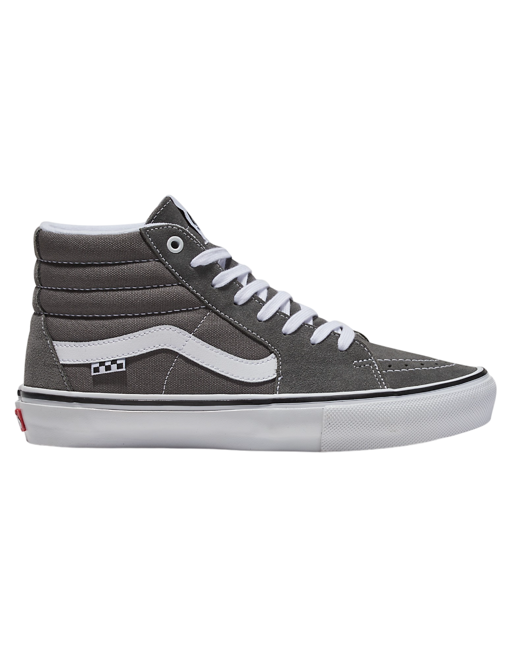 Skate Sk8-Hi - Étain/Blanc