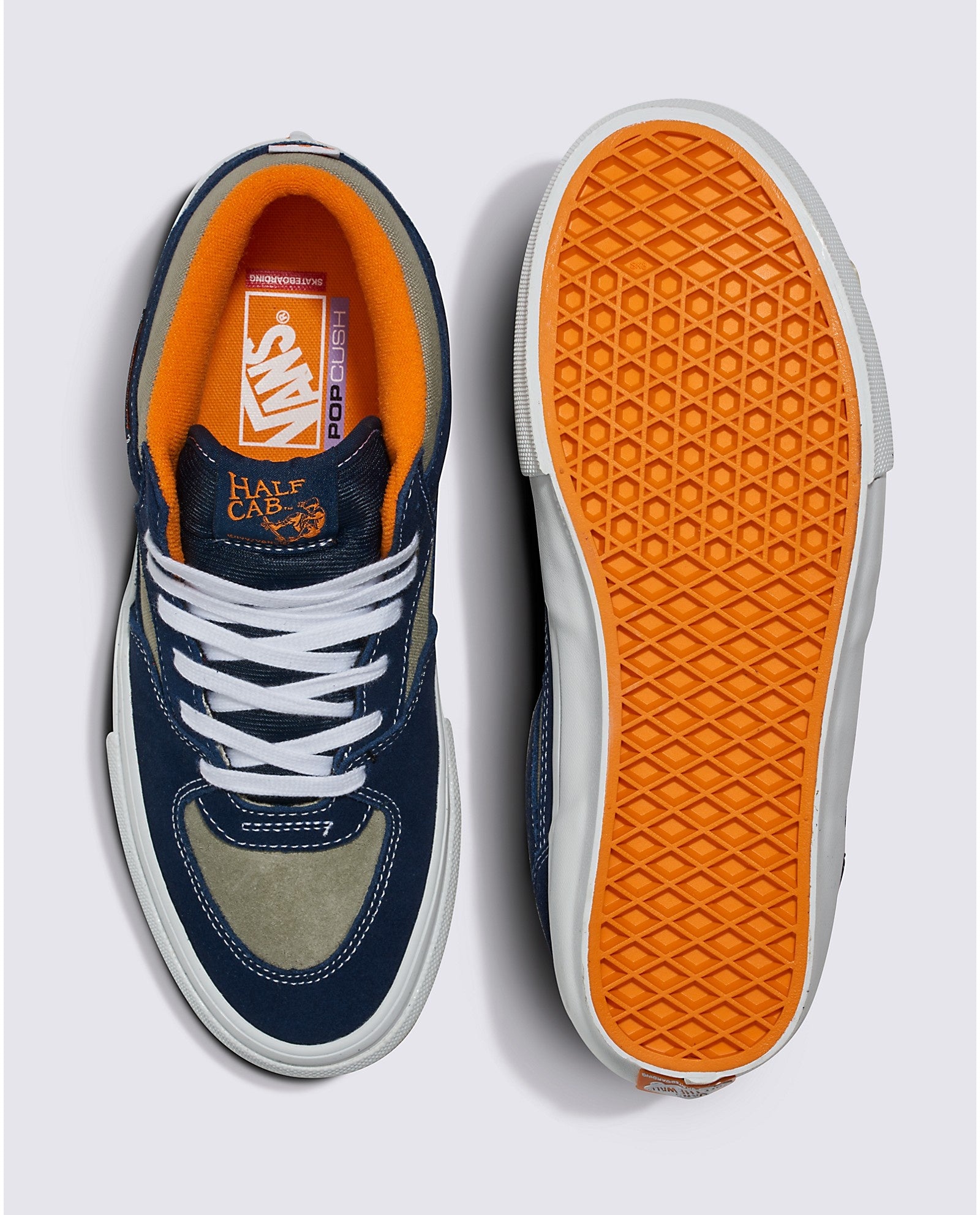 Skate Half Cab - Smoke/Navy