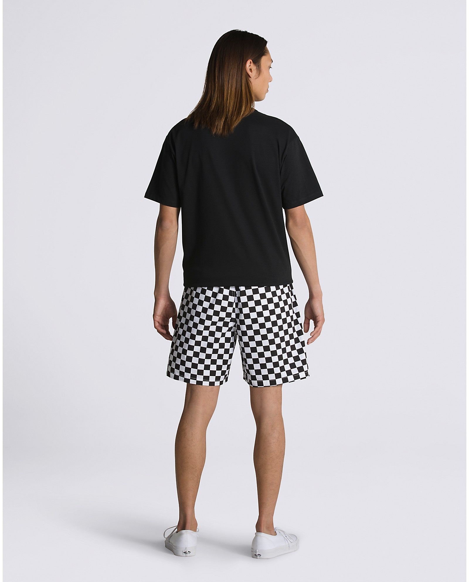 Range Relaxed Elastic 18" Shorts - Checkerboard