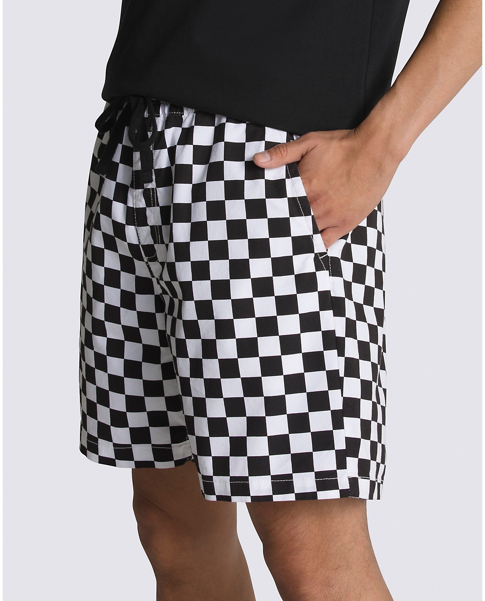 Range Relaxed Elastic 18" Shorts - Checkerboard