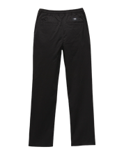 Kids Range Elastic Waist Pants - Black