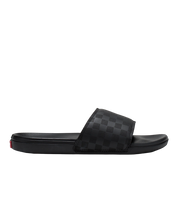 Checkerboard La Costa Slide-On Sandal - Black/Black