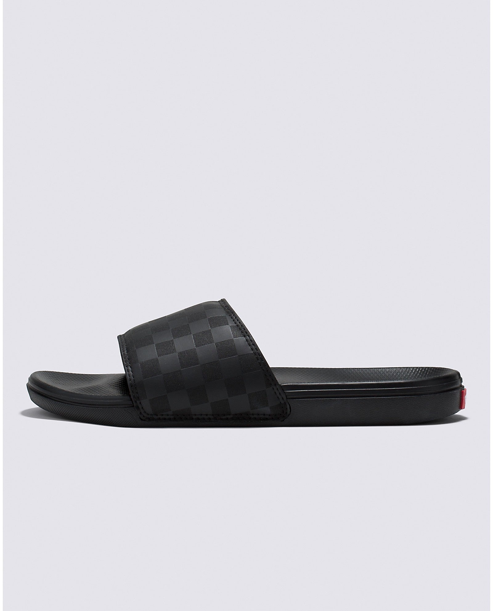 Checkerboard La Costa Slide-On Sandal - Black/Black