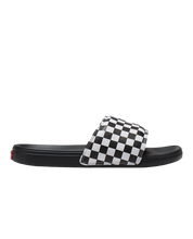 MTE La Costa Slide-On Checkerboard Sandal - Blanc Véritable/Noir 