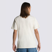 Woven Patch Pocket T-Shirt - Antique White