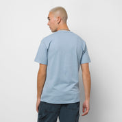 Woven Patch Pocket T-Shirt - Ashley Blue