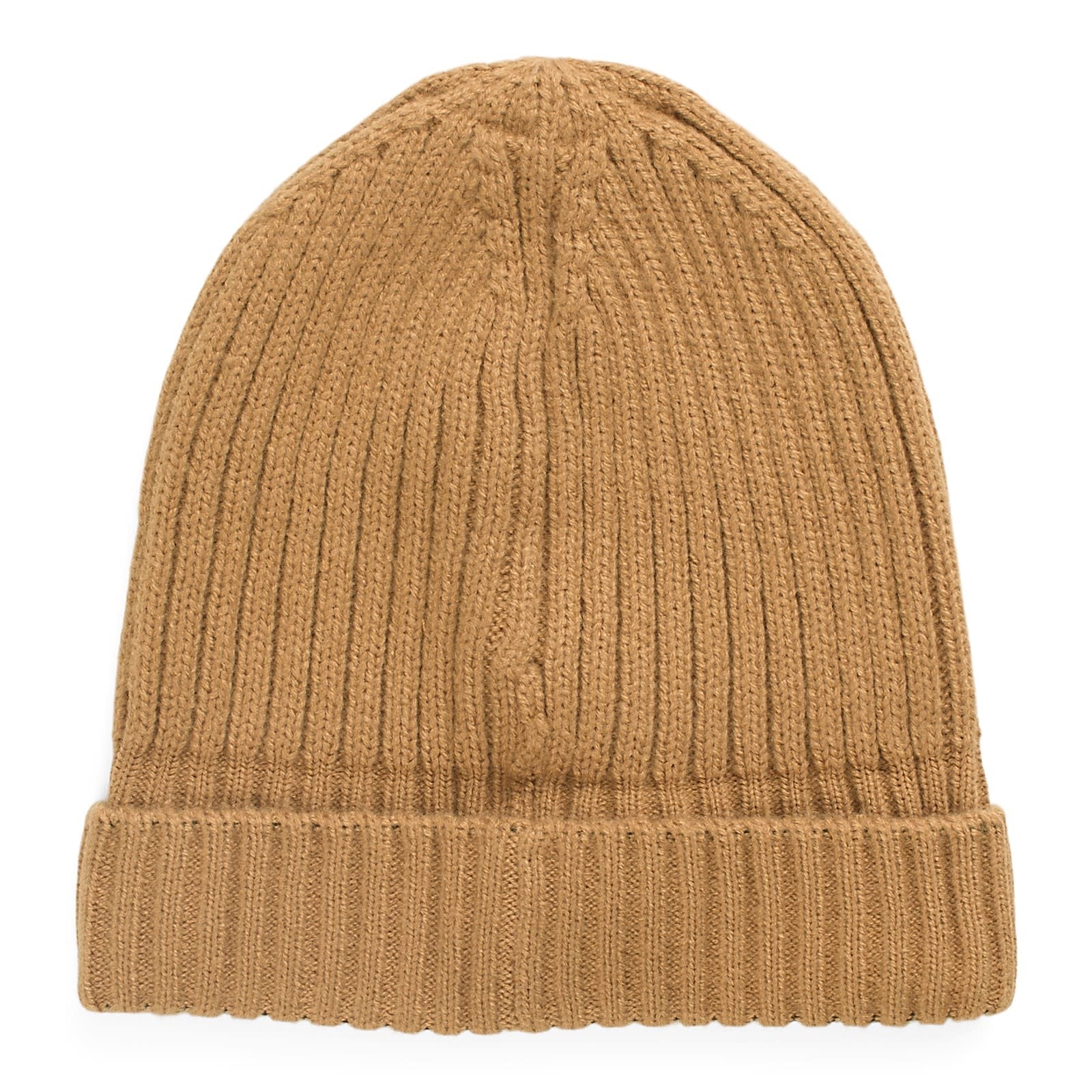 Shallow Cuff Beanie - Bone Brown