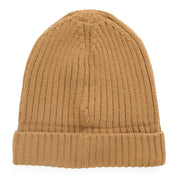 Shallow Cuff Beanie - Bone Brown