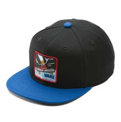 Kids Hang Loose Snapback Hat - Black
