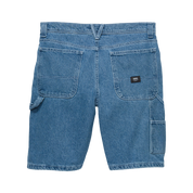 Drill Chore Loose Denim 22" Short - Stone Wash