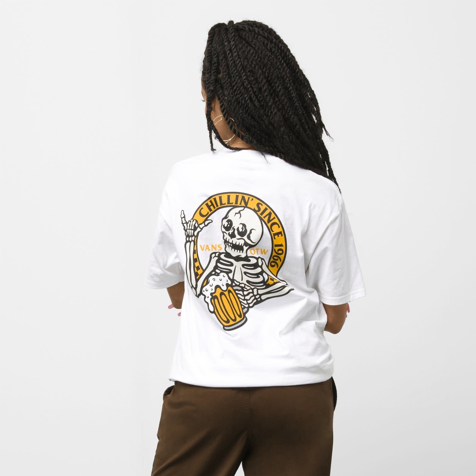 T-shirt Chillin depuis 66 - Blanc 