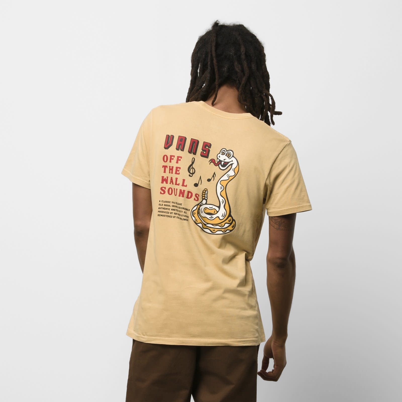 Off The Wall Sounds T-Shirt - Taos Taupe