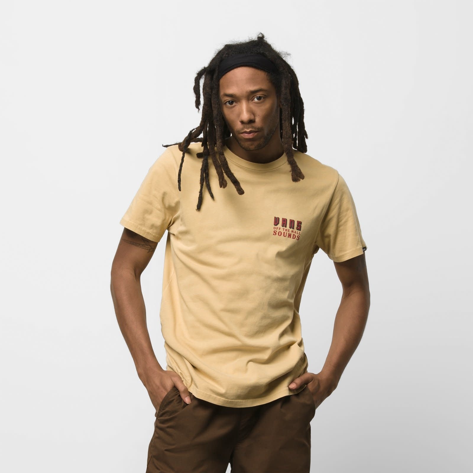 Off The Wall Sounds T-Shirt - Taos Taupe