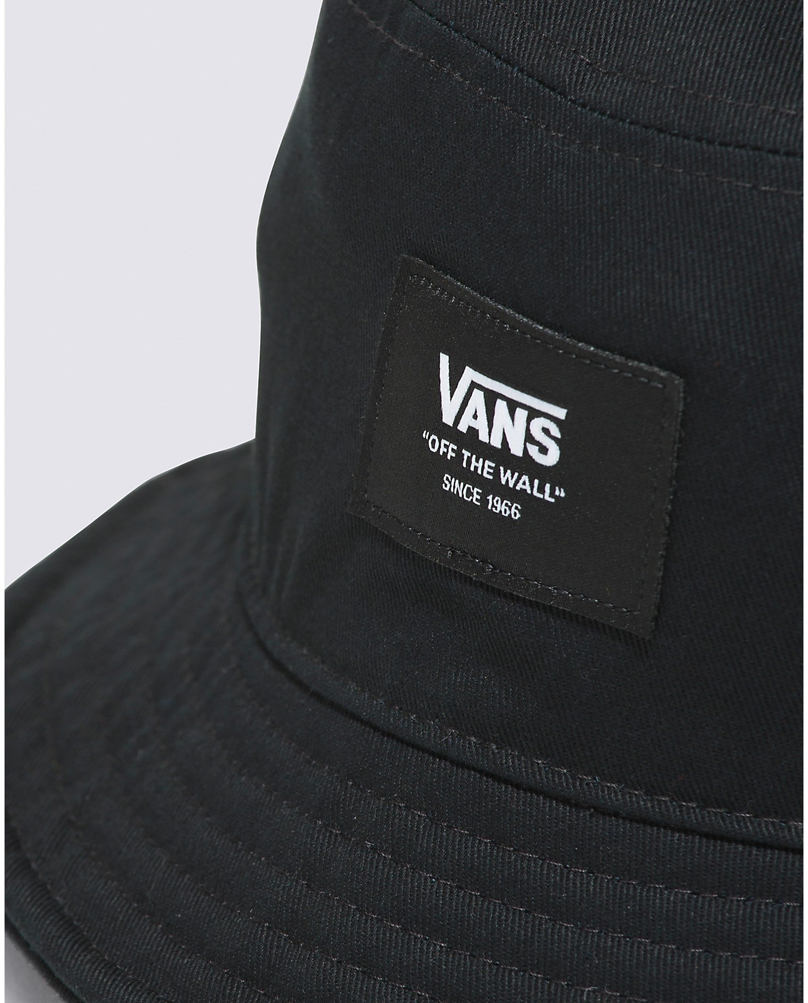 Patch Bucket Hat - Black