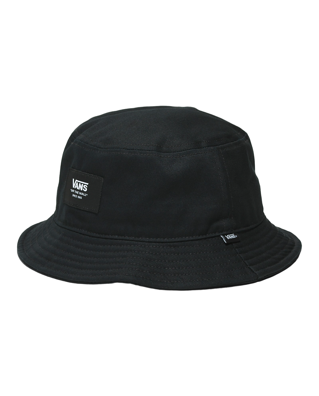 Patch Bucket Hat - Black