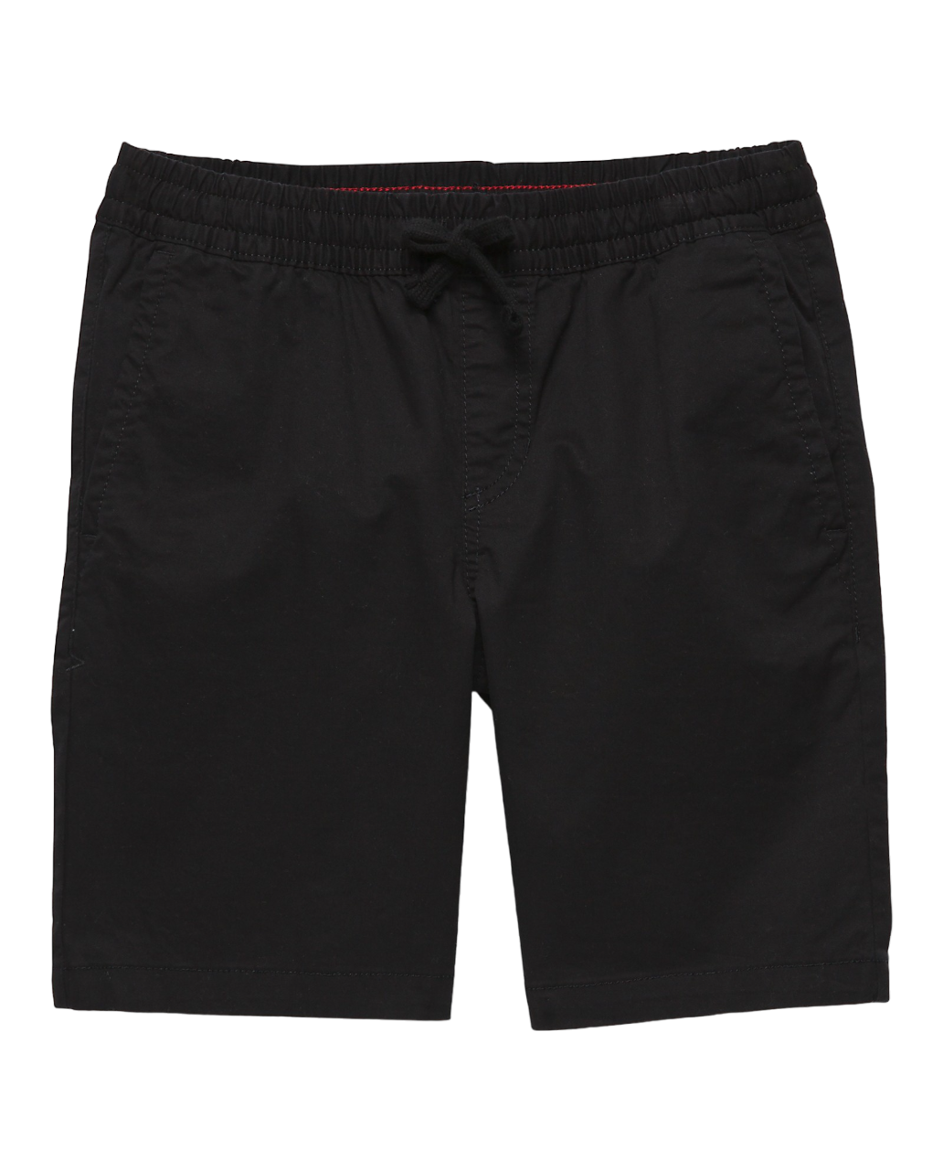 Kids Range Elastic Waist 16.5" Shorts - Black