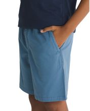 Kids Range Elastic Waist Shorts - Copen Blue