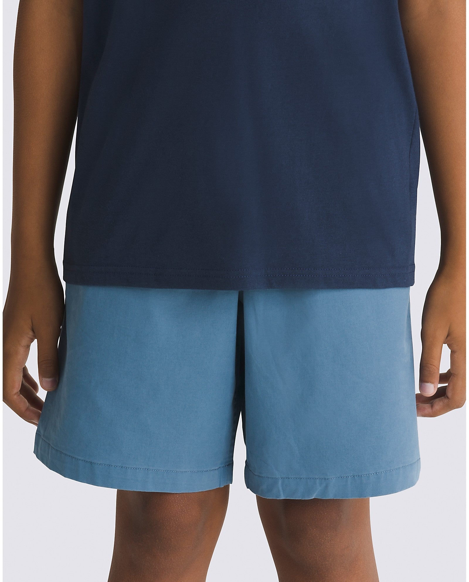 Kids Range Elastic Waist Shorts - Copen Blue