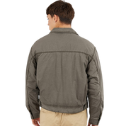 Cotton Poplin Station Jacket - Obsidian Fern
