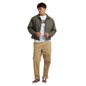 Cotton Poplin Station Jacket - Obsidian Fern
