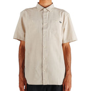 Holbrook Short Sleeve Buttondown Shirt - Antique White