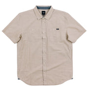 Holbrook Short Sleeve Buttondown Shirt - Antique White