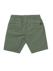 Big Boys Frickin 15" Elastic Waist Shorts - Dark Forest