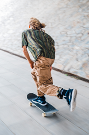 Skate Vitals Simon Bannerot Woven S/S Shirt - Dark Khaki