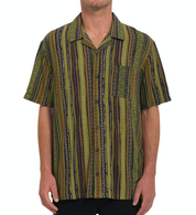 Skate Vitals Simon Bannerot Woven S/S Shirt - Dark Khaki