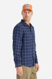 Cruz Soft Weave L/S Flannel - Moonlit Ocean/Joe Blue