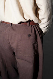 Warren Trouser Pant - Dark Brown