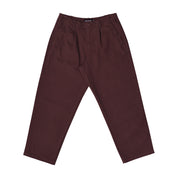 Warren Trouser Pant - Dark Brown