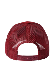 Crest Netplus MP Trucker Hat - Burgundy/Burgundy