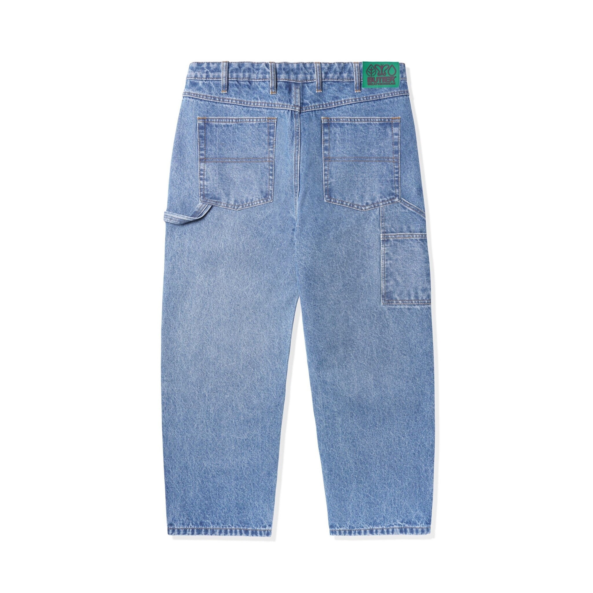 Weathergear Heavy Weight Denim Jeans - Worn Indigo