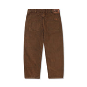 Jean en denim Web - Marron