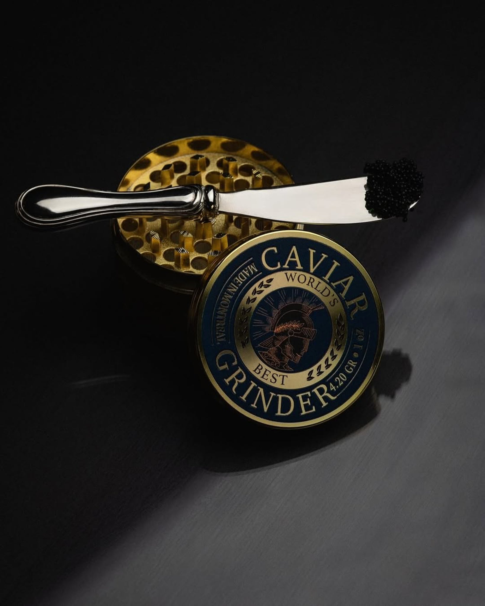 Broyeur à herbe Caviar - Bleu sarcelle