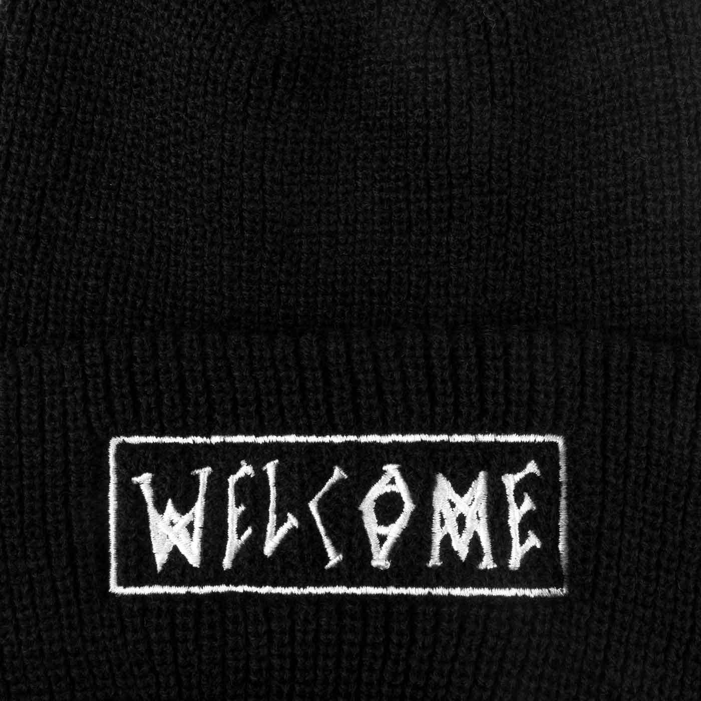 Scrawl Beanie - Black