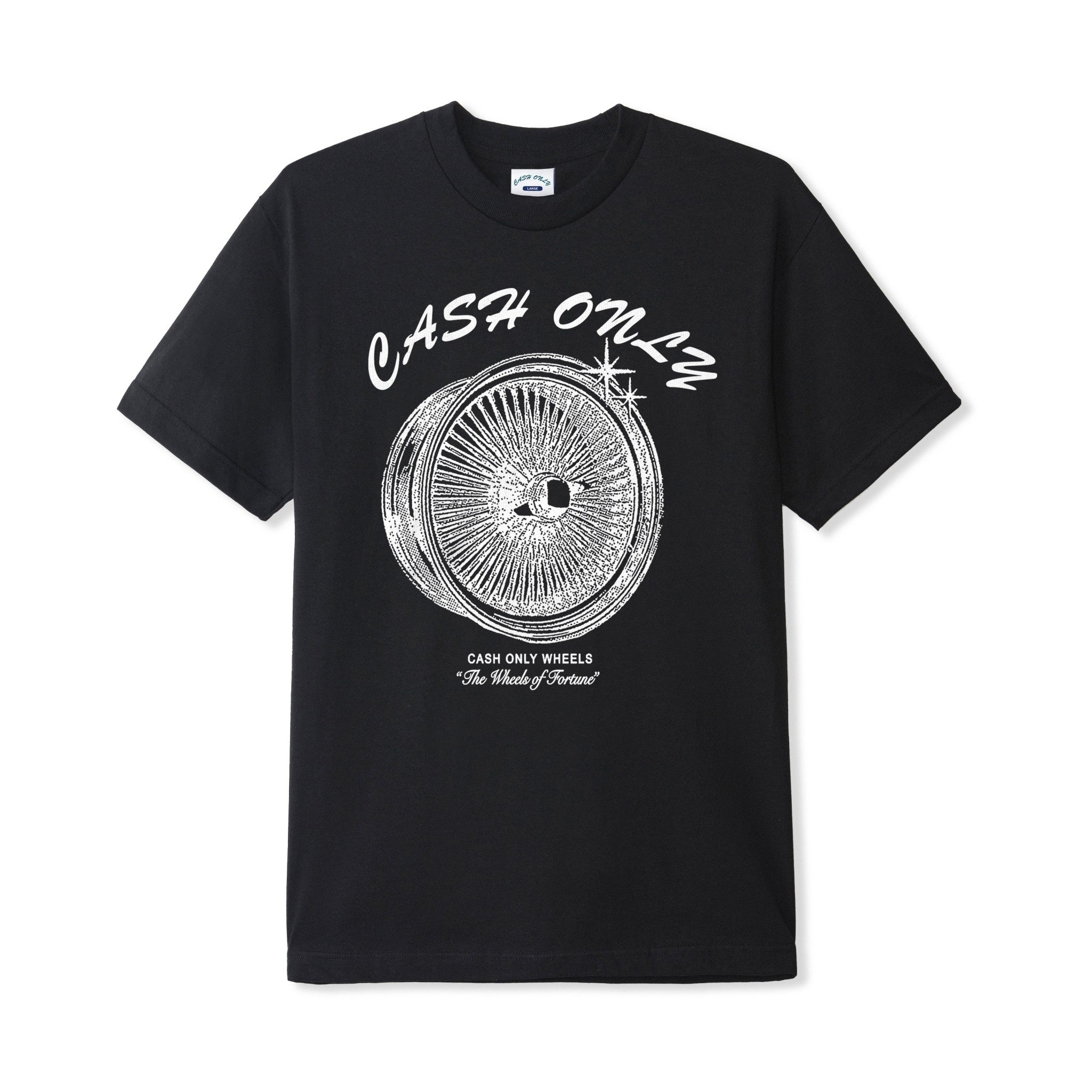 Wheels Tee - Black