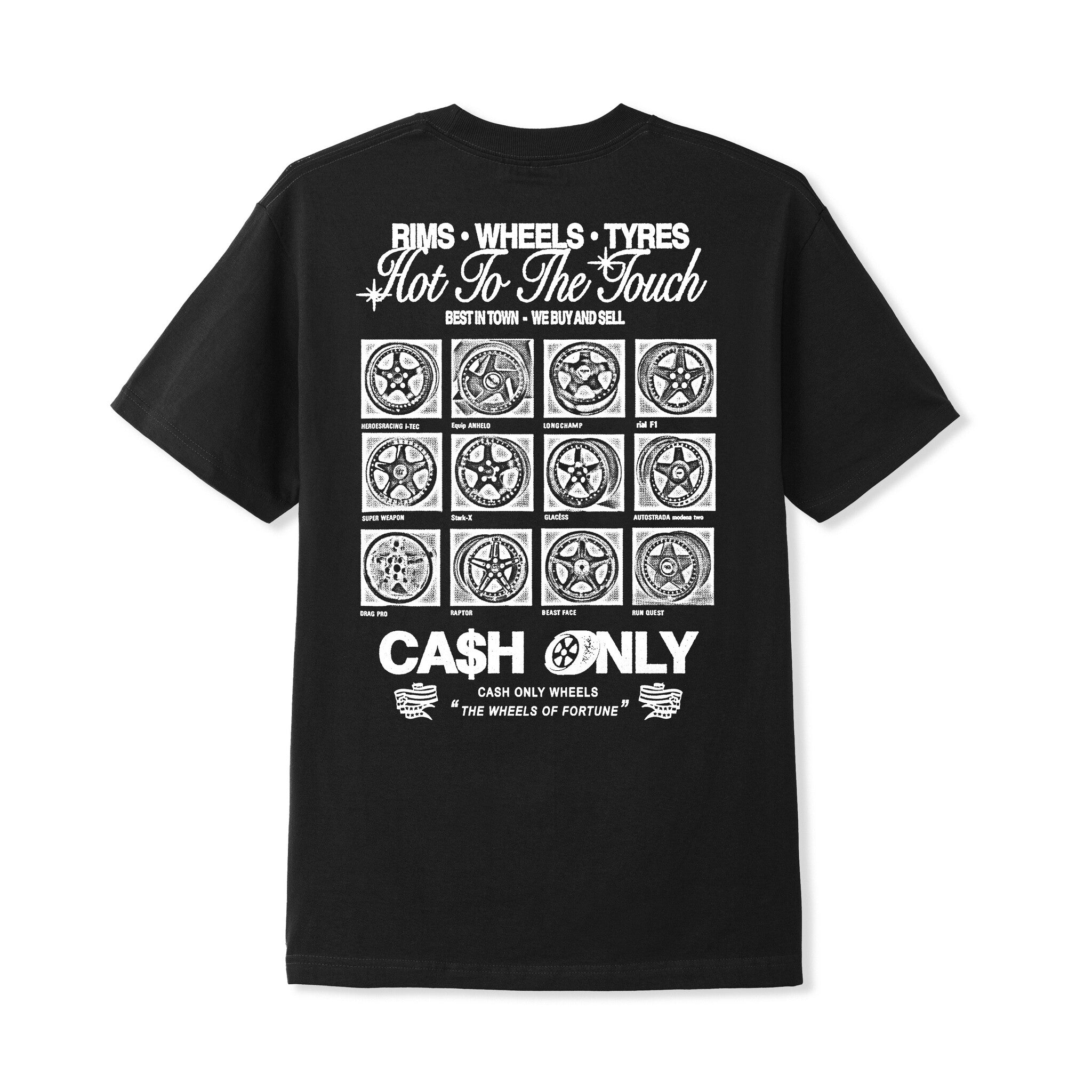 Wheels Tee - Black