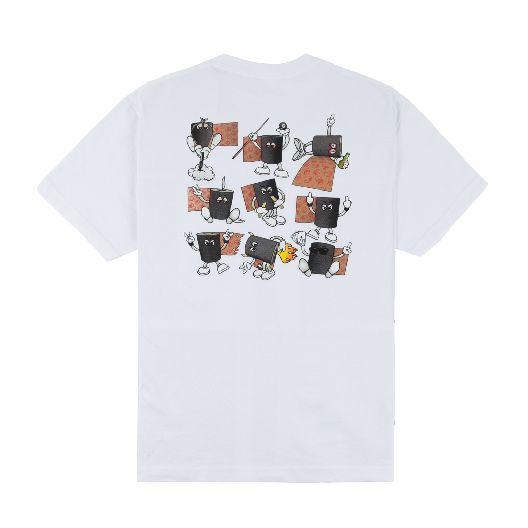 Grip Roll Tee - White