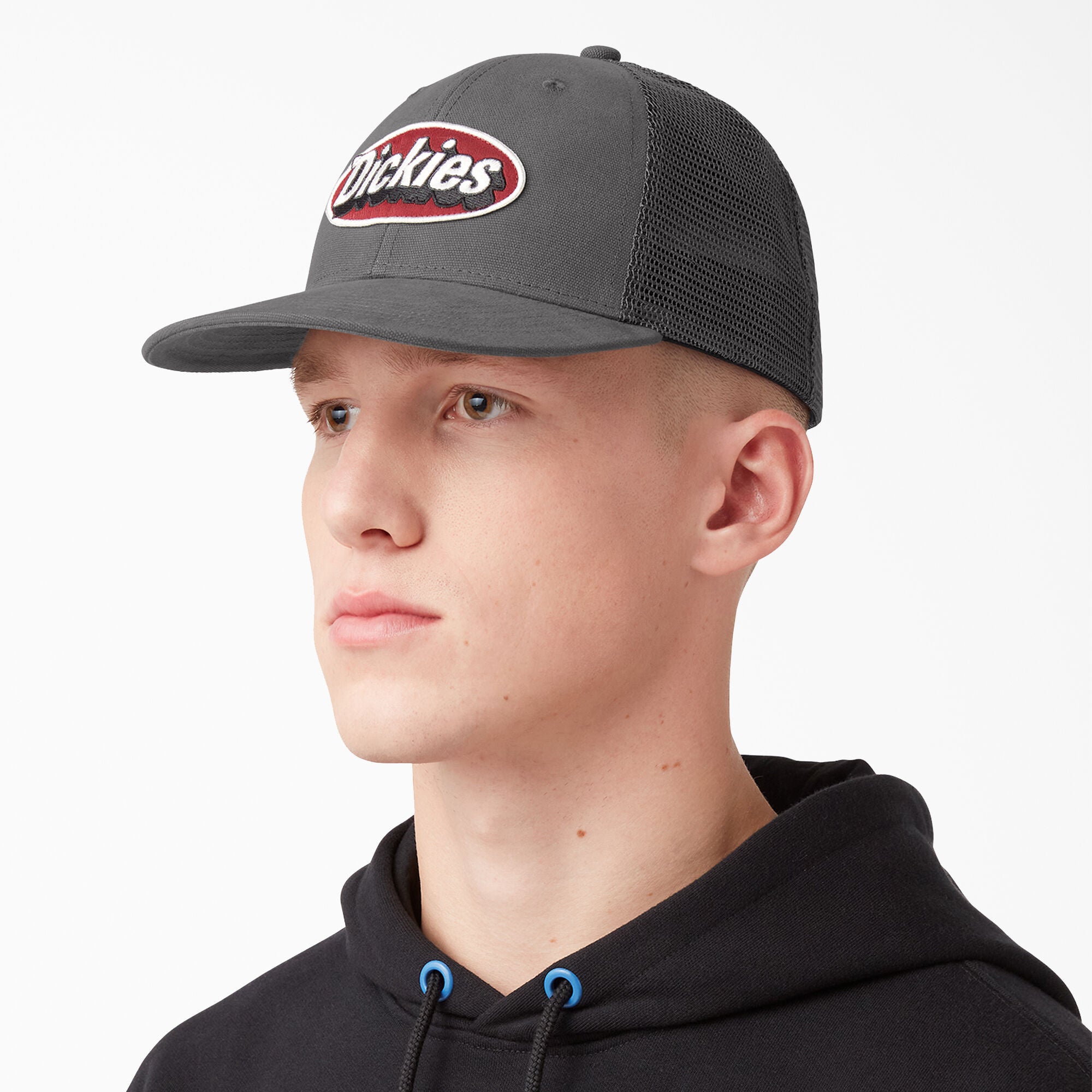 Patch Logo Trucker Cap - Slate Gray (SL)